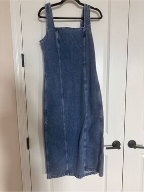NWT Abercrombie Denim Dress in Medium Blue
